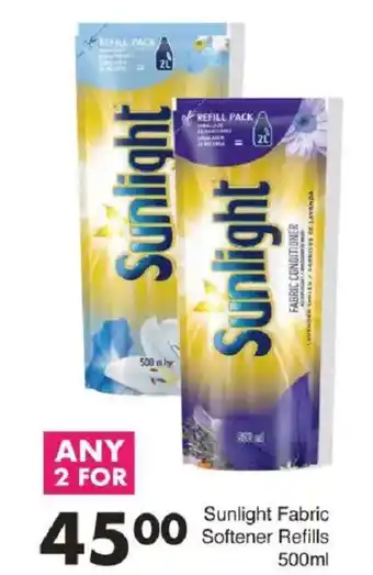 Save Sunlight Fabric Softener Refills offer