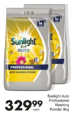 Save Sunlight Auto Professional Washing Powder offer