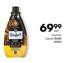 Save Comfort Luxury Bottle offer