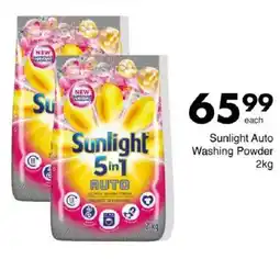 Save Sunlight Auto Washing Powder offer