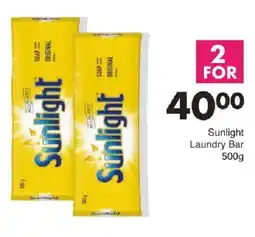 Save Sunlight Laundry Bar offer