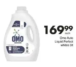 Save Omo Auto Liquid Perfect Whites offer
