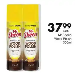 Save Mr Sheen Wood Polish offer