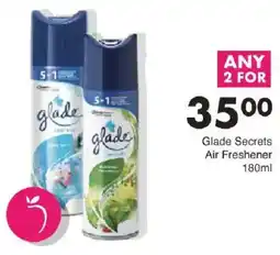 Save Glade Secrets Air Freshener offer