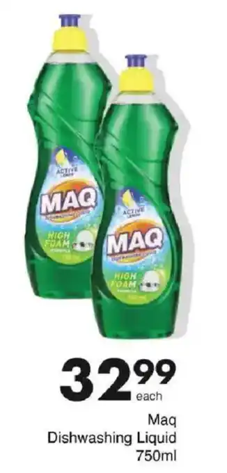 Save Maq Dishwashing Liquid offer