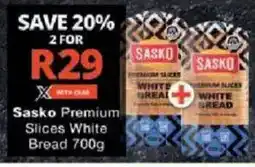 Checkers Sasko Premium Slices White Bread offer