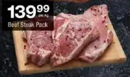 Checkers Beef Steak Pack offer