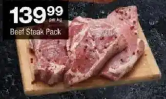 Checkers Beef Steak Pack offer
