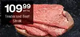 Checkers Tenderised Beef Steak offer