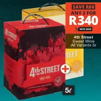 4th Street Sweet Wine All Variants