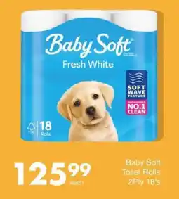 Save Baby Soft Toilet Rolls 2Ply offer