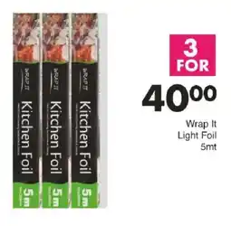 Save Wrap It Light Foil offer