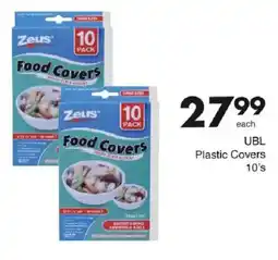 Save UBL Plastic Covers offer