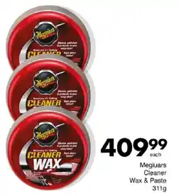 Save Megiuars Cleaner Wax & Paste offer