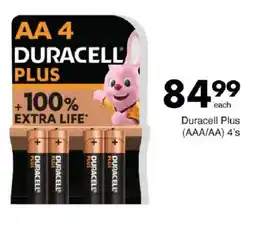 Save Duracell Plus AAA/AA offer