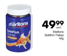 Save Marltons Goldfish Flakes offer