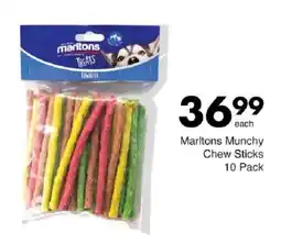 Save Marltons Munchy Chew Sticks offer