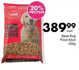 Save Save Dog Food Adult offer