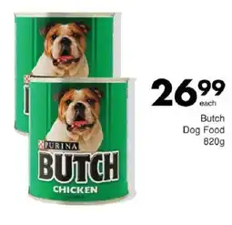 Save Butch Dog Food offer