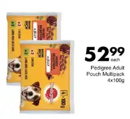 Save Pedigree Adult Pouch Multipack offer