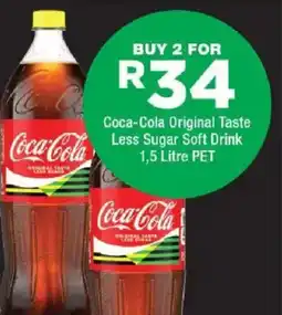 OK urban Coca-Cola Original Taste Less Sugar Soft Drink offer