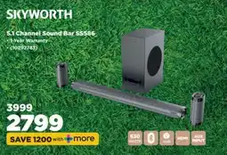 HiFi Corp SKYWORTH 5.1 Channel Sound Bar SS586 offer
