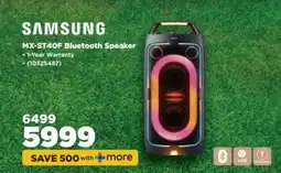 HiFi Corp SAMSUNG MX-ST40F Bluetooth Speaker offer