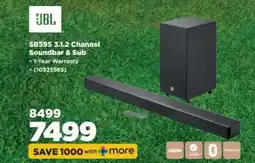 HiFi Corp JBL SB595 3.1.2 Channel Soundbar & Sub offer