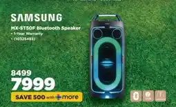 HiFi Corp SAMSUNG MX-ST50F Bluetooth Speaker offer