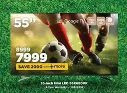 HiFi Corp 55-inch Mini LED 55X6800K offer