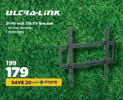 HiFi Corp ULTRA-LINK 21-70 inch Tilt TV Bracket offer