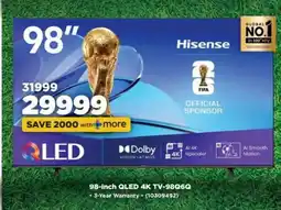 HiFi Corp 98-inch QLED 4K TV-98Q6G offer