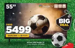 HiFi Corp 55-inch UHD Google TV offer