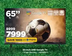 HiFi Corp 65-inch UHD Google TV offer