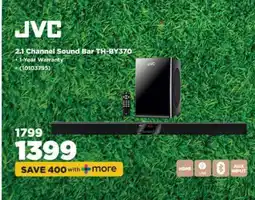 HiFi Corp JVC 2.1 Channel Sound Bar TH-BY370 offer