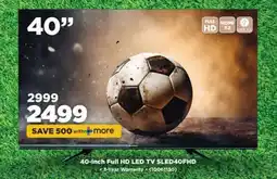 HiFi Corp 40-inch Full HD LED TV SLED40FHD offer