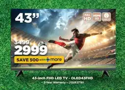 HiFi Corp 43-inch FHD LED TV - OLED43FHD offer