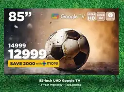 HiFi Corp 85-inch UHD Google TV offer