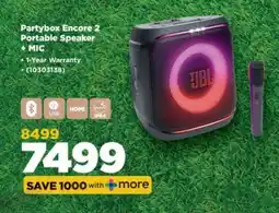 HiFi Corp Partybox Encore 2 Portable Speaker + MIC offer