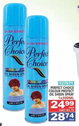 Arrow Cash And Carry Perfect choice colour protect oil sheen spray offer