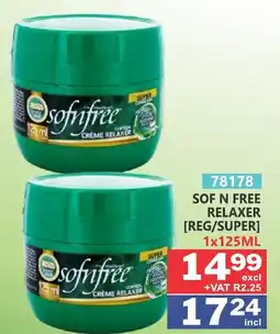 Arrow Cash And Carry Sof n free relaxer offer