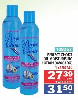 Arrow Cash And Carry Perfect choice oil moisturising lotion avocado offer
