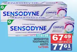 Arrow Cash And Carry Sensodyne toothpaste offer