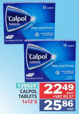 Arrow Cash And Carry Calpol tablets offer
