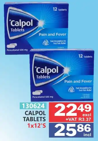Arrow Cash And Carry Calpol tablets offer