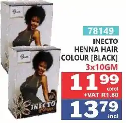 Arrow Cash And Carry Inecto henna hair colour offer