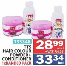 Arrow Cash And Carry TTS hair colour powder + conditioner offer