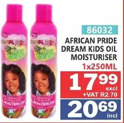 Arrow Cash And Carry African pride dream kids oil moisturiser offer