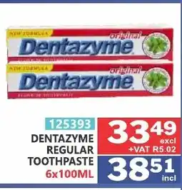 Arrow Cash And Carry Dentazyme regular toothpaste offer