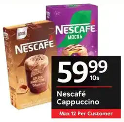 Oxford Freshmarket Nescafé Cappuccino offer